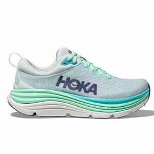 Hoka Sky Blue Running Shoes with Lavender and Mint